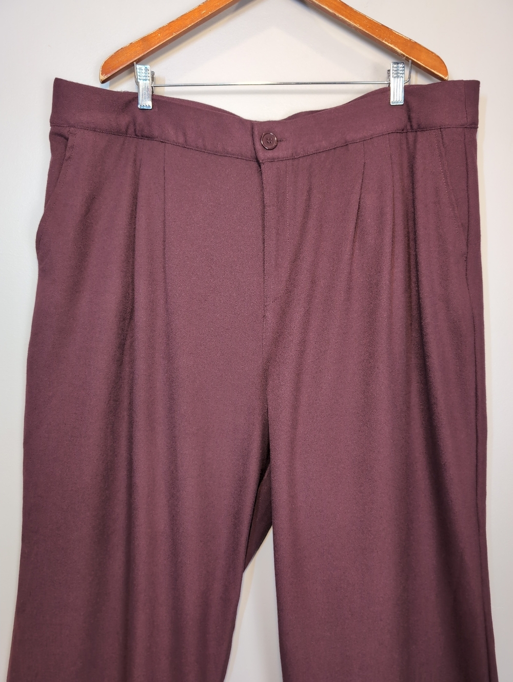 NEW Torrid Brushed Twill Wide Leg Pants Sassafras Purple Womens Plus Size 22 - Picture 6 of 15